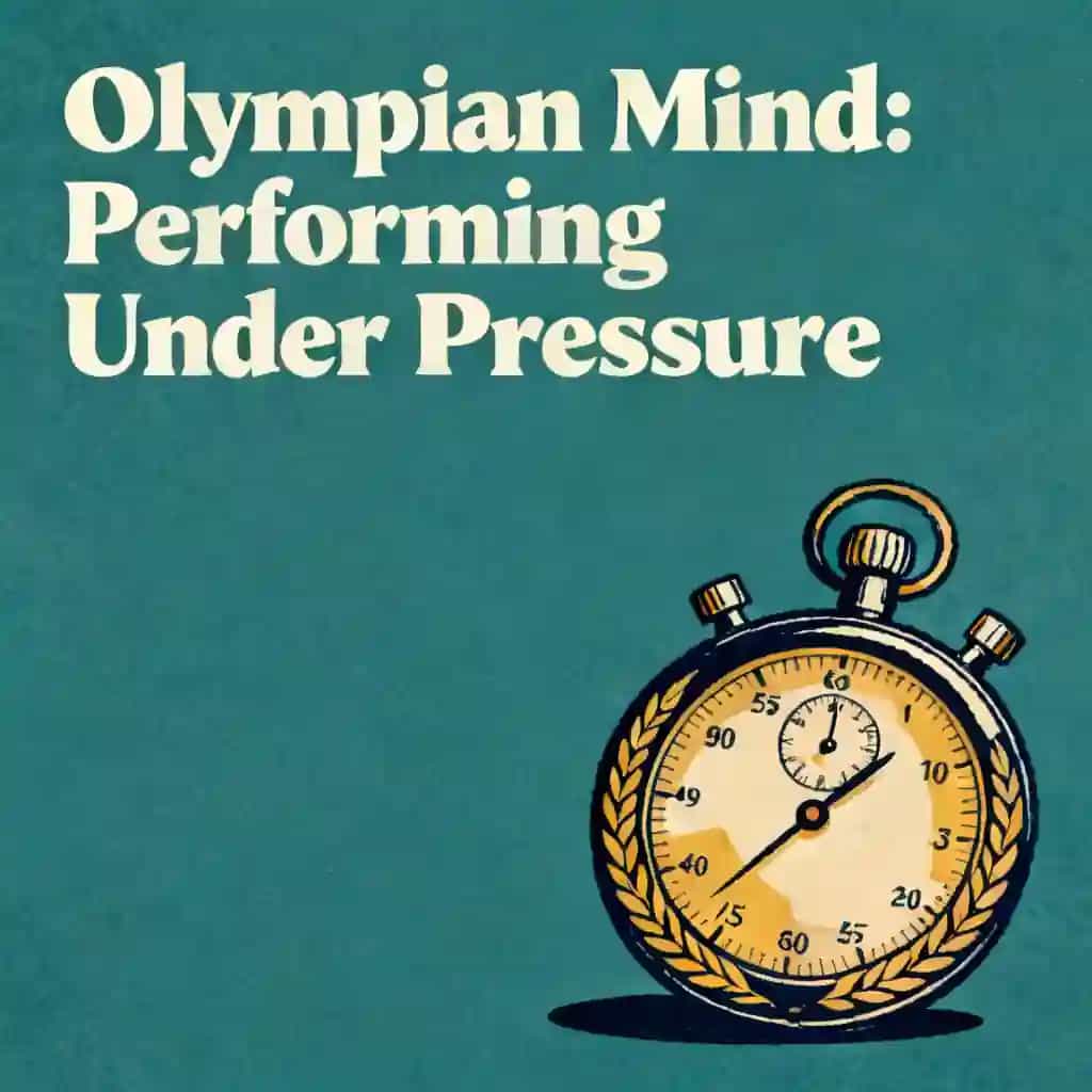 Couverture du livre The Olympian Mindset: Performing Under Pressure