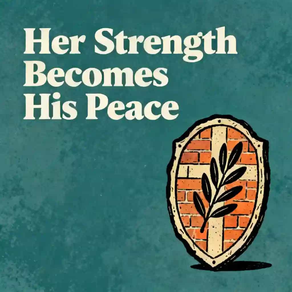 Copertina del libro Being His Peace Through Feminine Strength