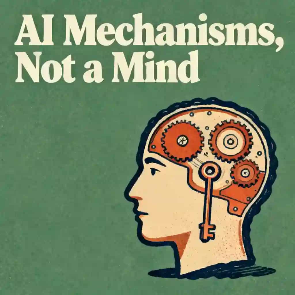Buchcover von How AI works and why it isn't actually thinking