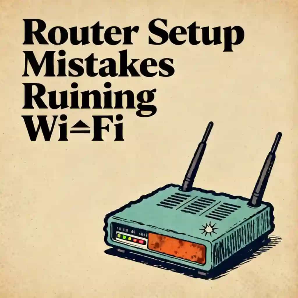 Capa do livro Router setup mistakes that compromise your Wi-Fi