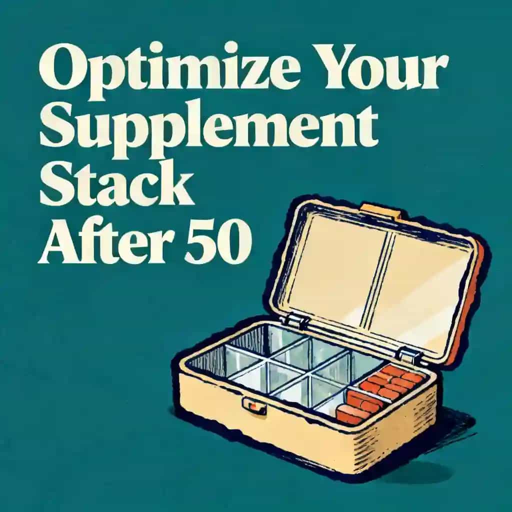 Couverture du livre Optimizing Your Supplement Stack after 50