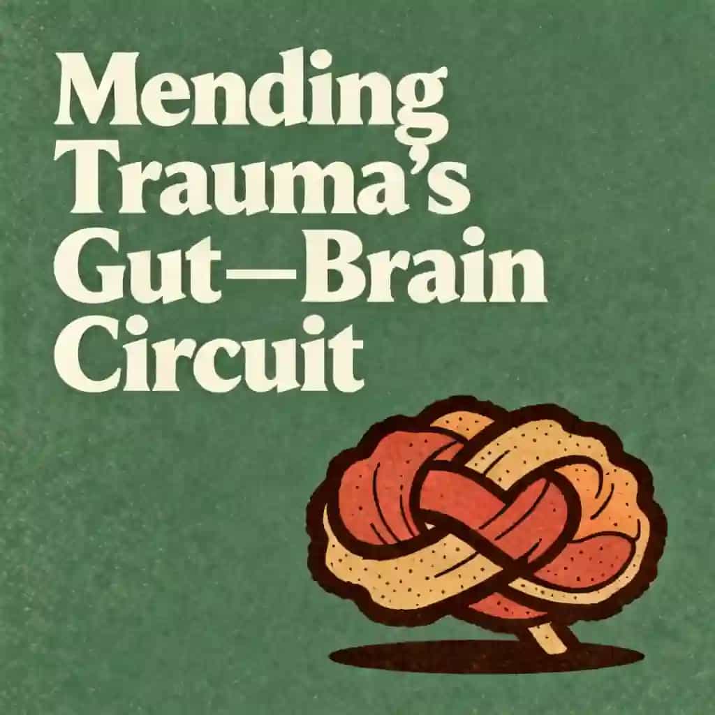 Healing Trauma's Gut-Brain Connection book cover