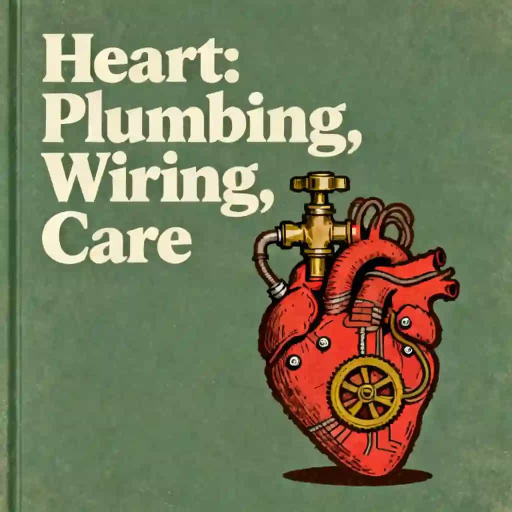 Copertina del libro The Heart: Plumbing, Wiring, and Care