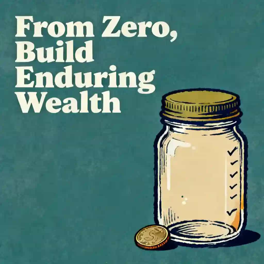 Building wealth when you're starting from zero book cover