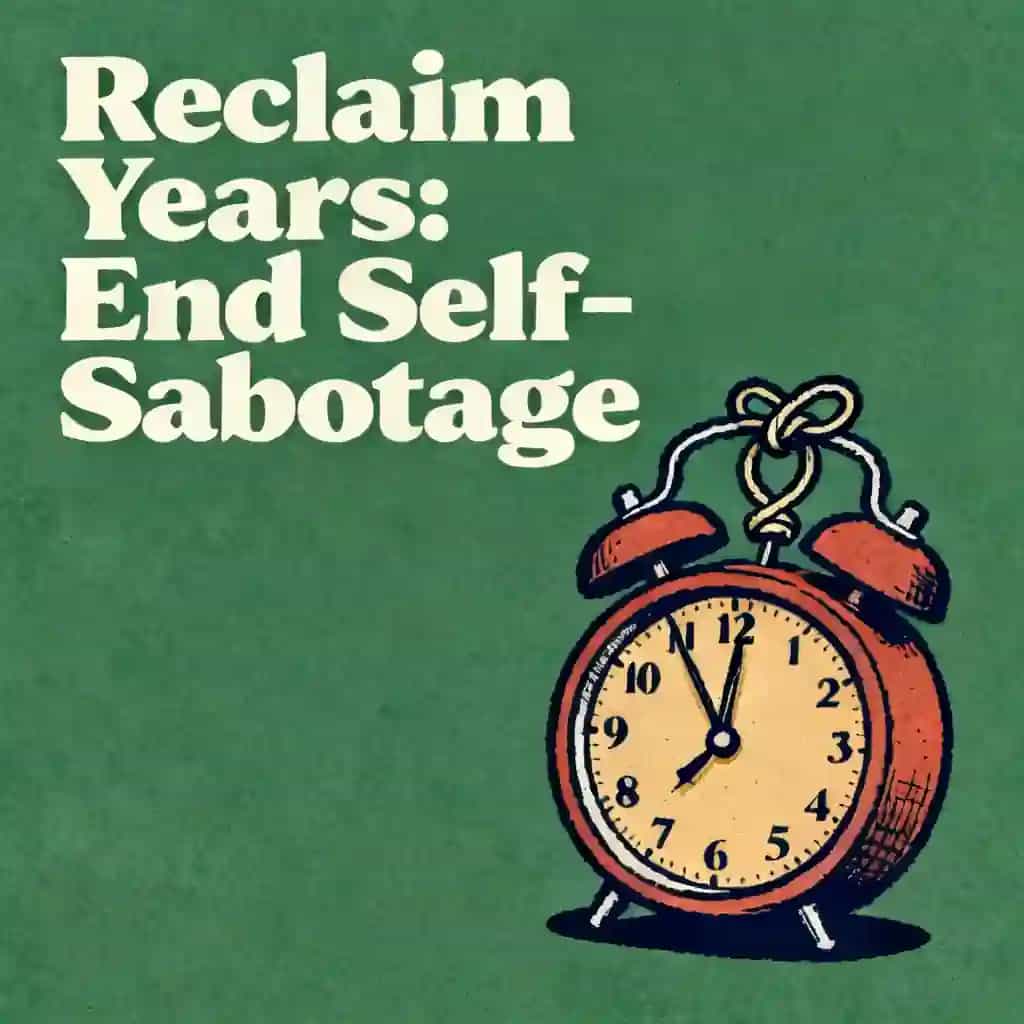 Breaking the Self-Sabotage Cycle That Steals Years book cover