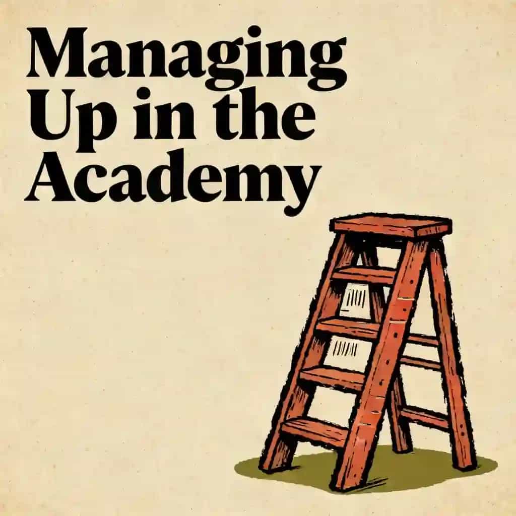 Managing Up in Academia book cover