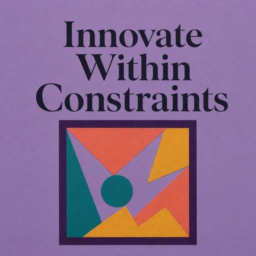 Inside the Box: Innovation Through Constraints and SIT