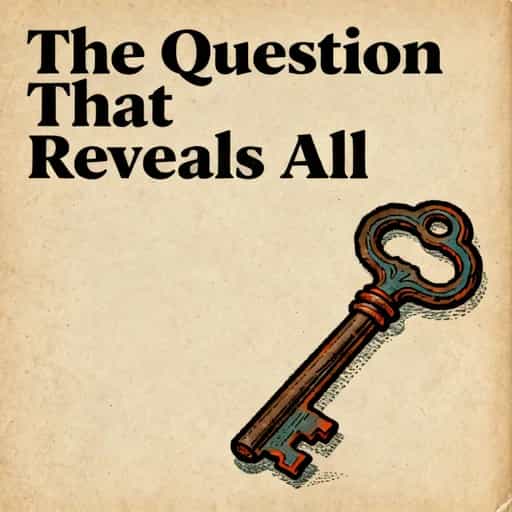 Buchcover von The Question That Reveals Everything