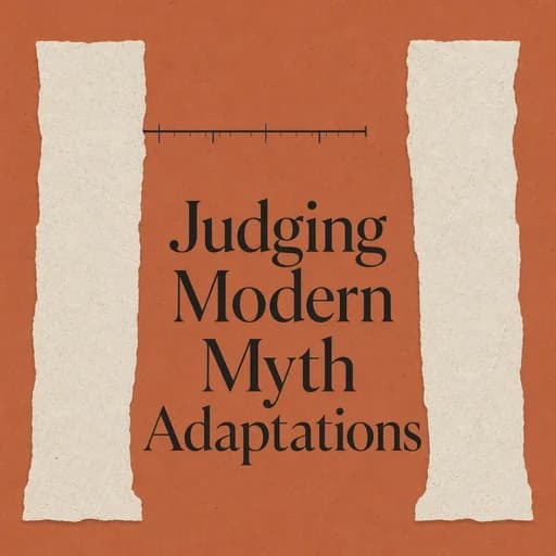 The Adaptation Gap: Judging Modern Myths and Homer’s Odyssey