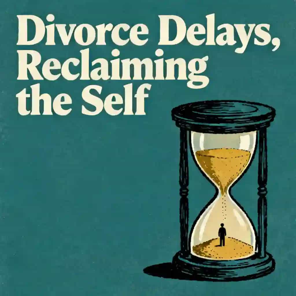 Buchcover von Divorce delays and reclaiming your sense of self