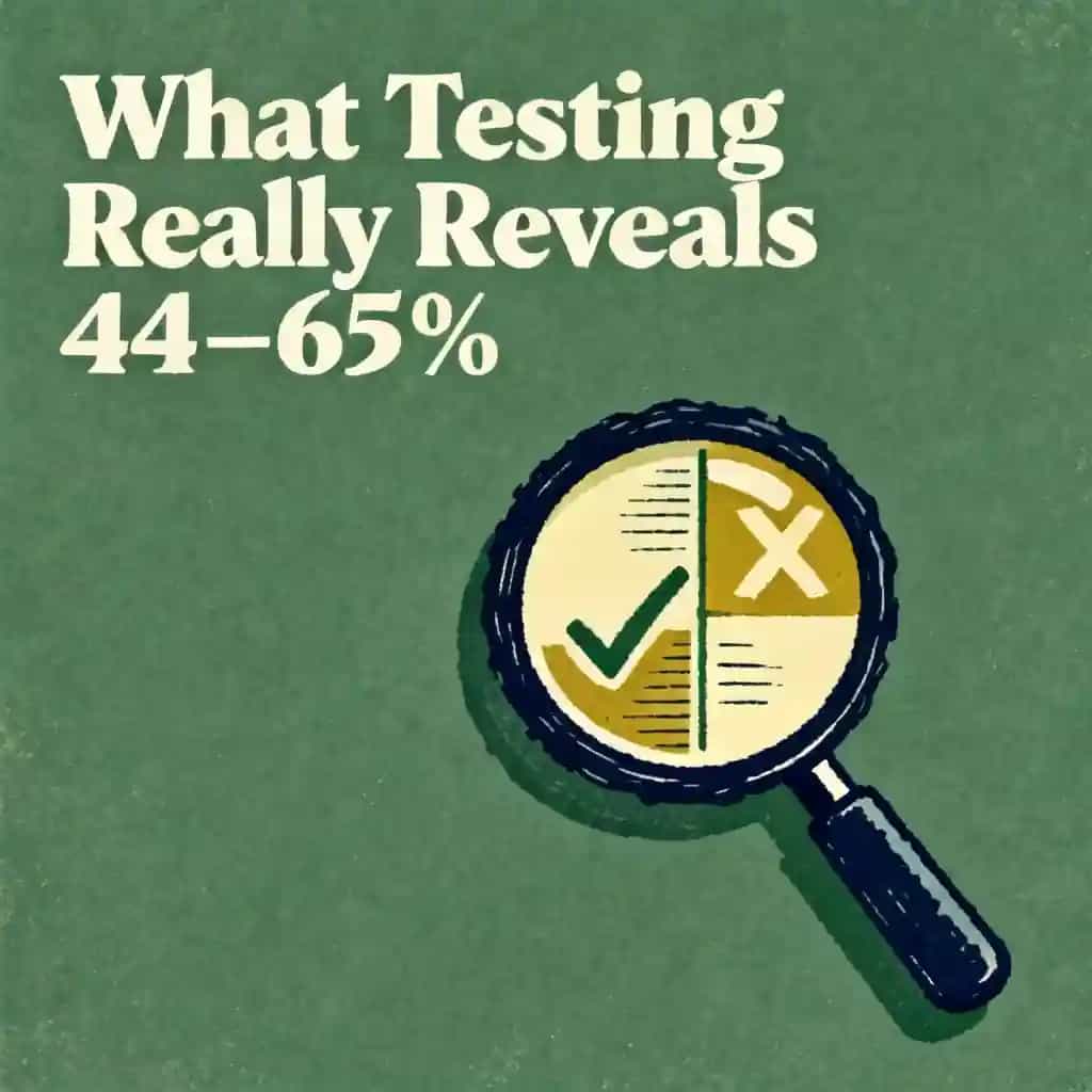The Truth Behind Testing 책 표지