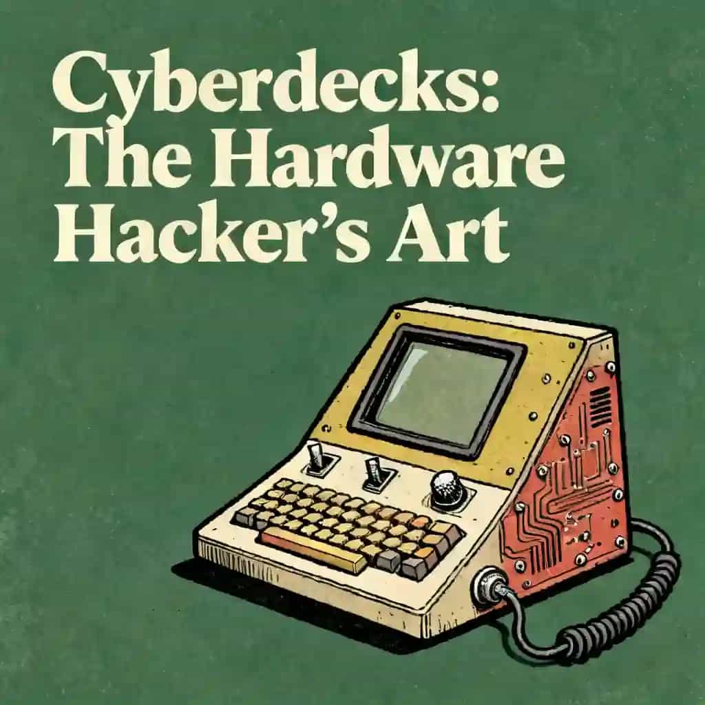 Buchcover von Cyberdecks and the Art of Hardware Hacking