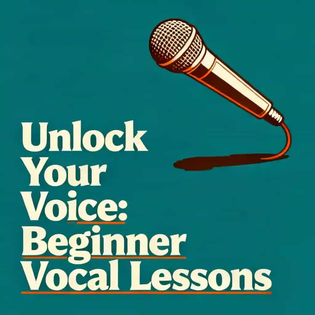 Vocal Lessons for Beginners: Unlock Your Voice 책 표지