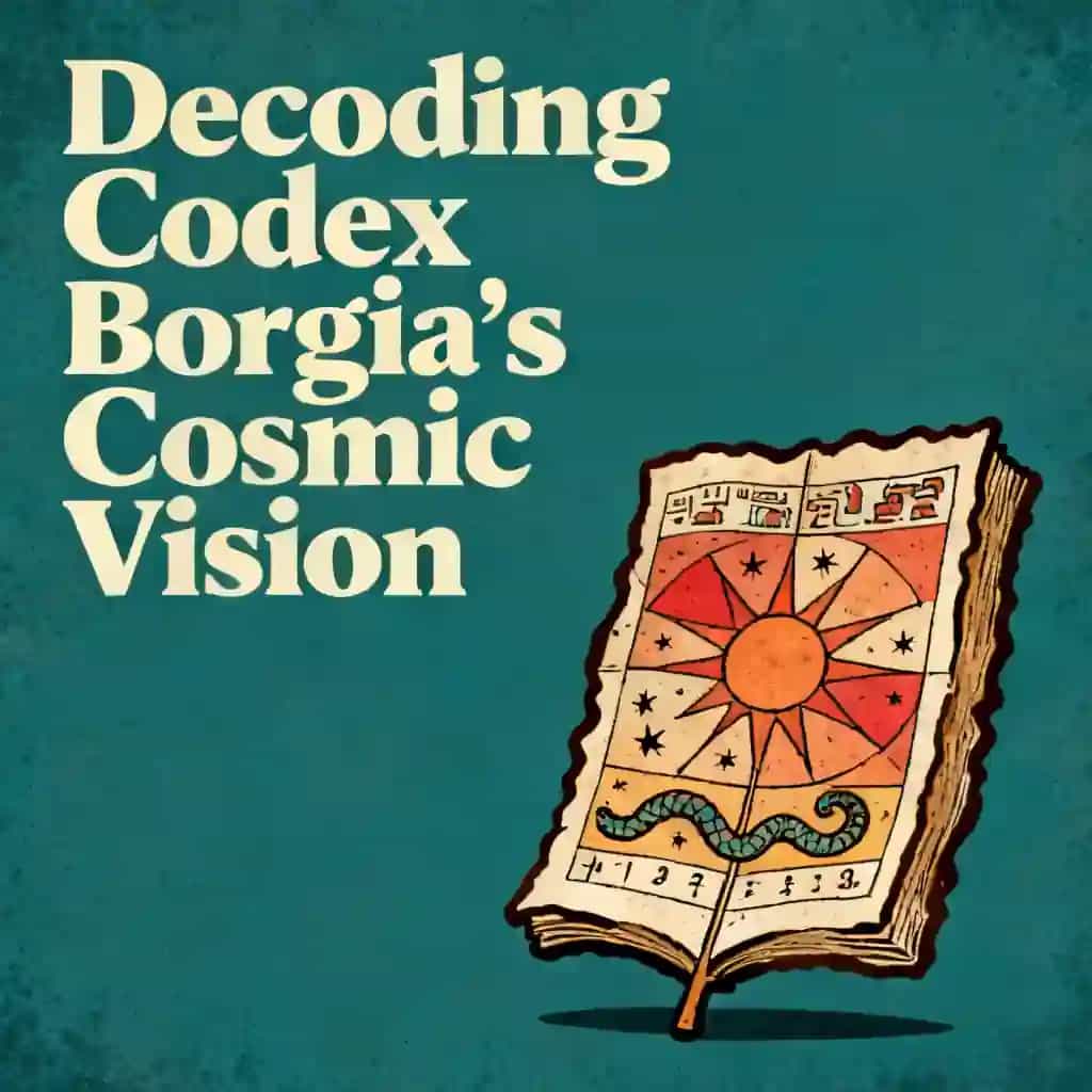 Decoding the Codex Borgia: A Cosmic Visual Odyssey 书籍封面