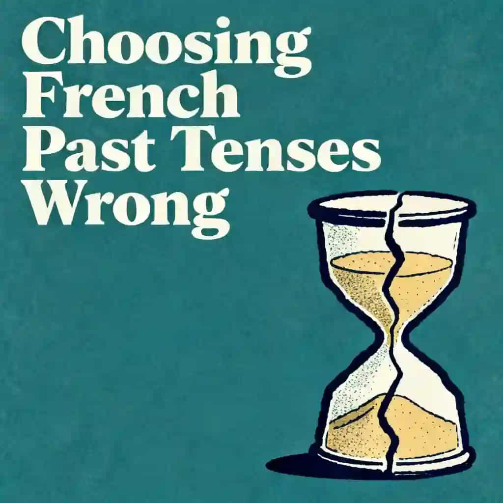 French past tenses: Why you choose the wrong one 책 표지