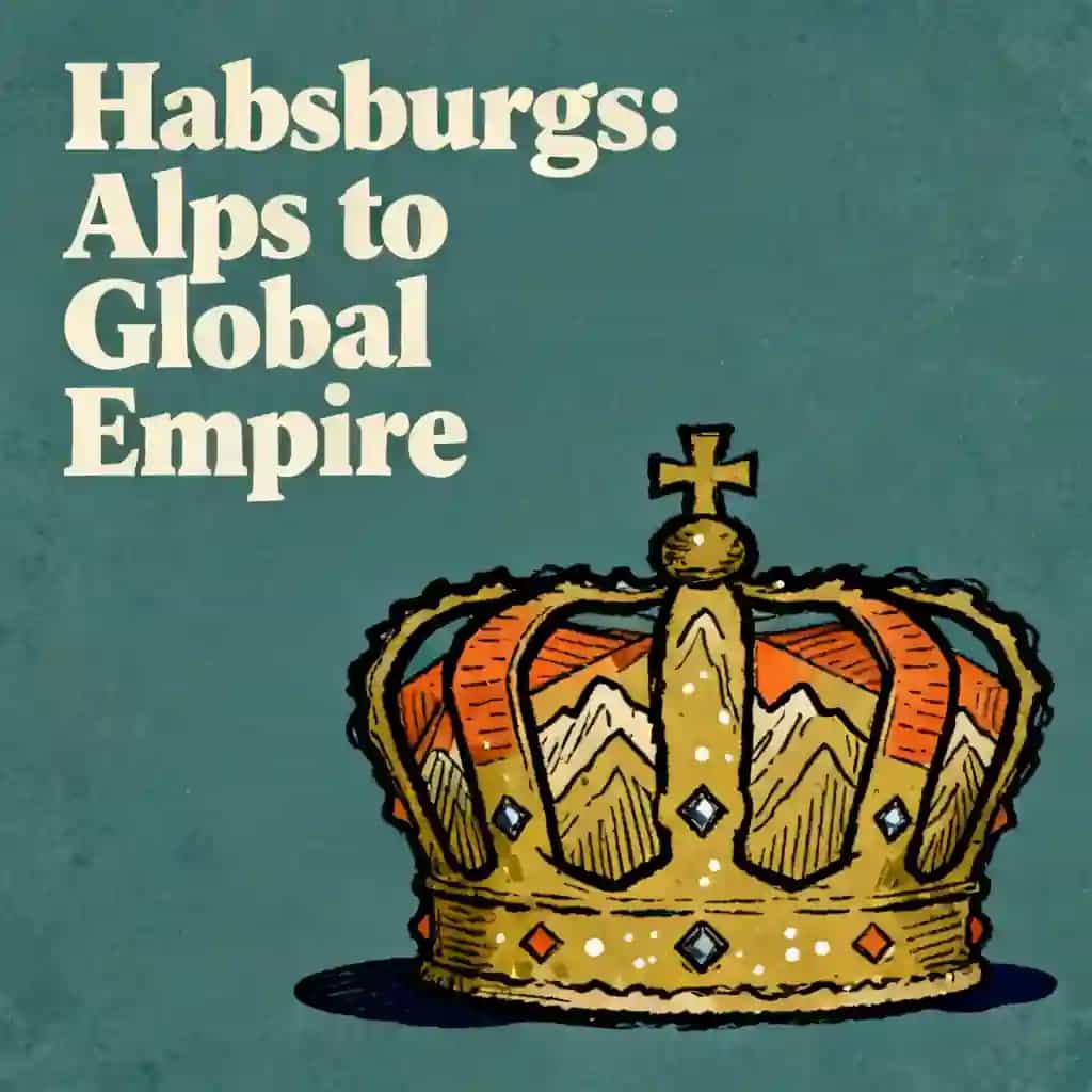 The Habsburg Dynasty: From Alpine Counts to Global Power の書籍表紙