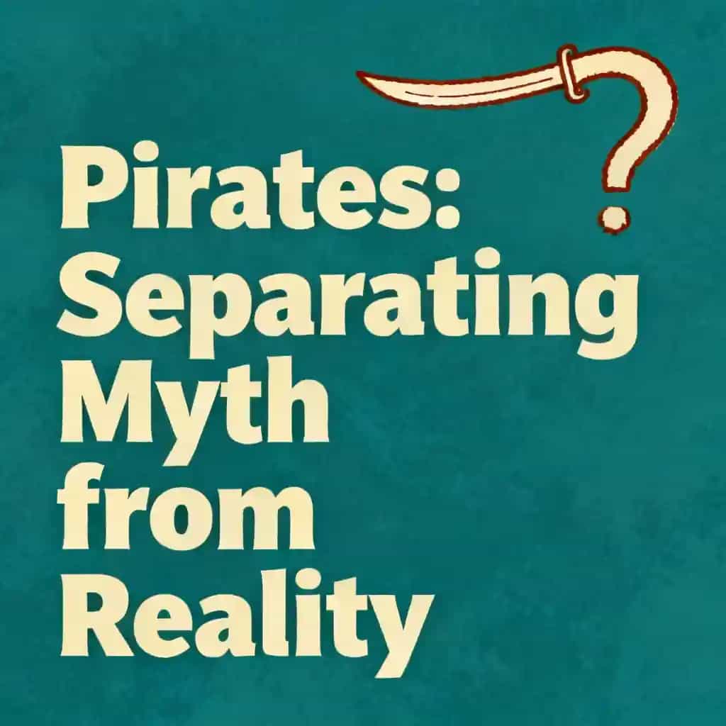 Copertina del libro Pirates: Separating Myth from Reality