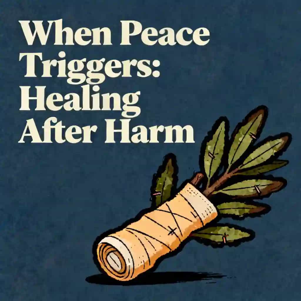 Capa do livro Healing from trauma when peace feels like a threat