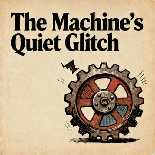 Buchcover von The Glitch in the Machine