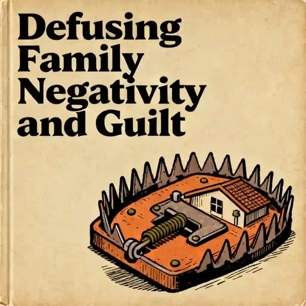 Copertina del libro Coping with negative family members and the guilt trap