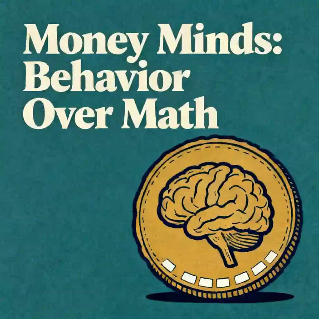 Psychology of money and why behavior beats math book cover