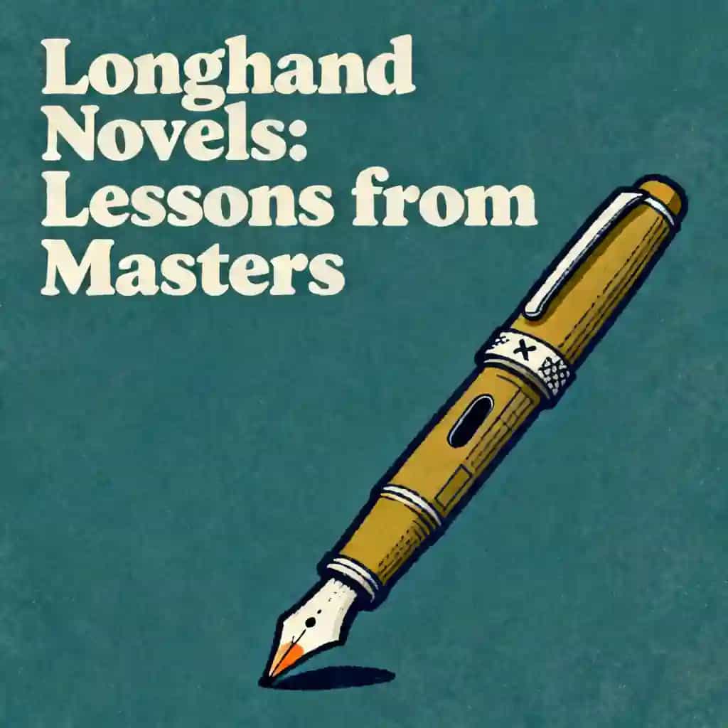 The Longhand Novel: Lessons from the Masters の書籍表紙