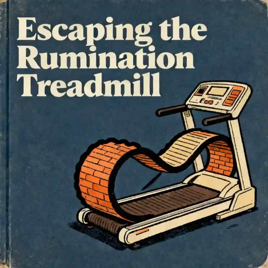 Capa do livro The Mental Treadmill: Breaking the Loop of Rumination