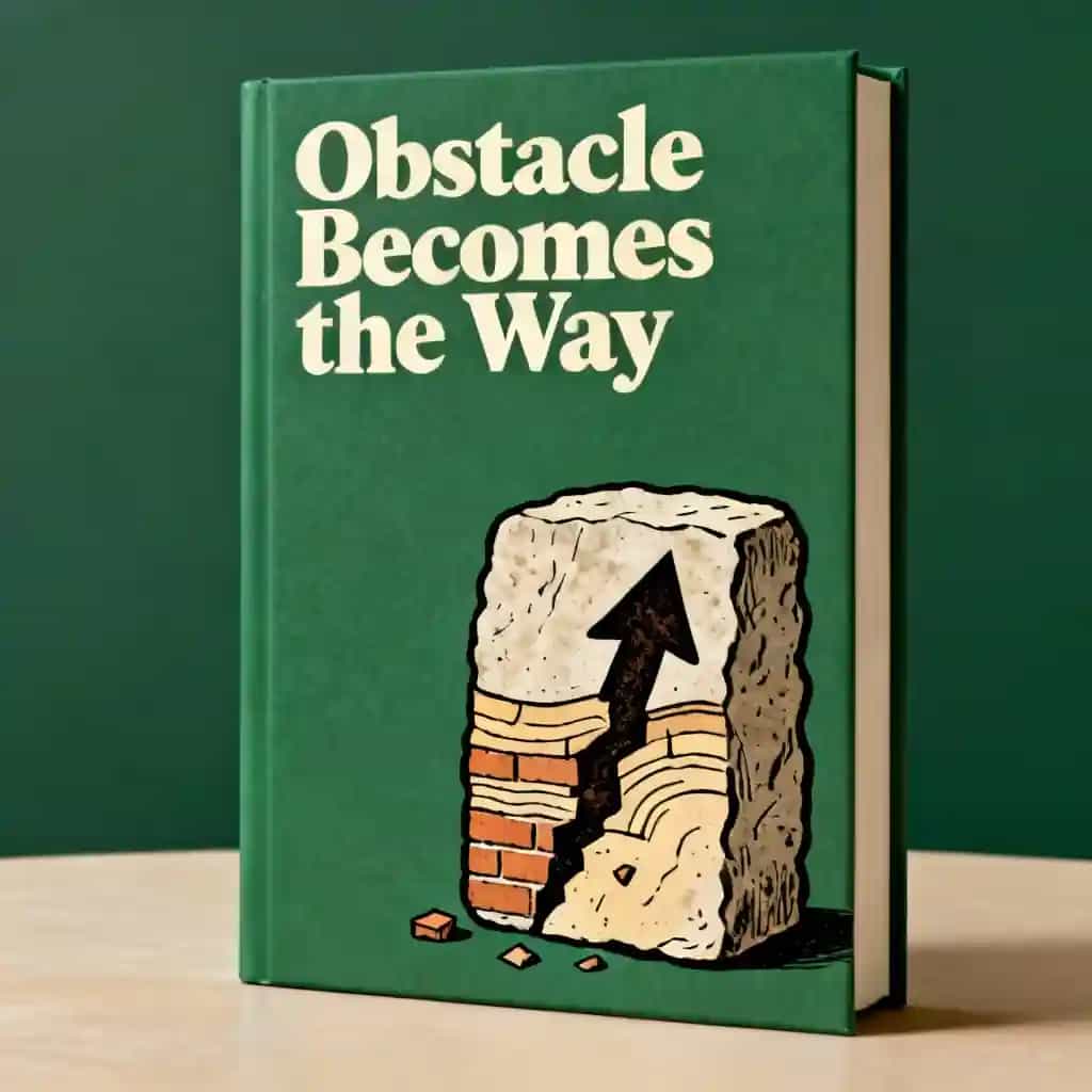 Couverture du livre The Obstacle Is the Way: Stoic Mastery Guide