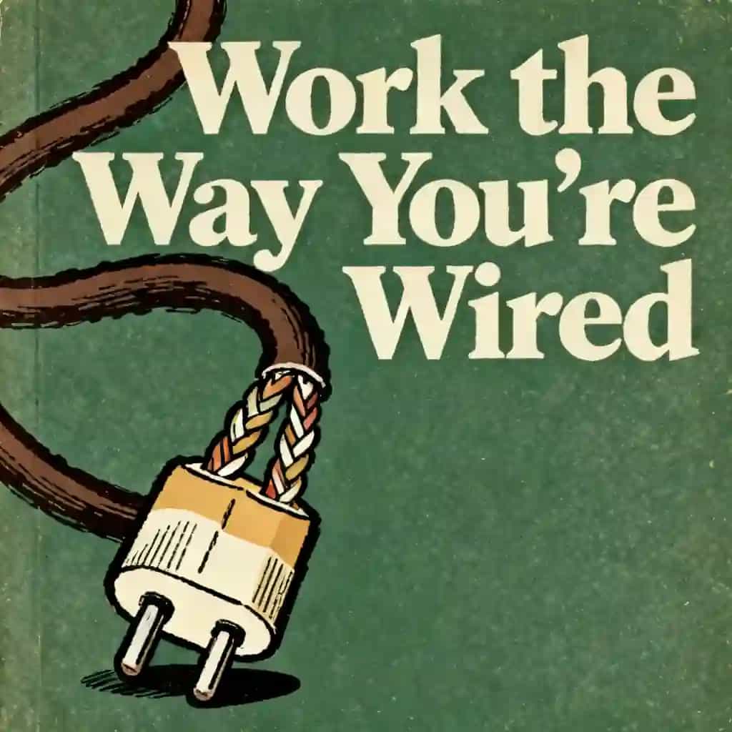 Capa do livro Work How You Are Wired