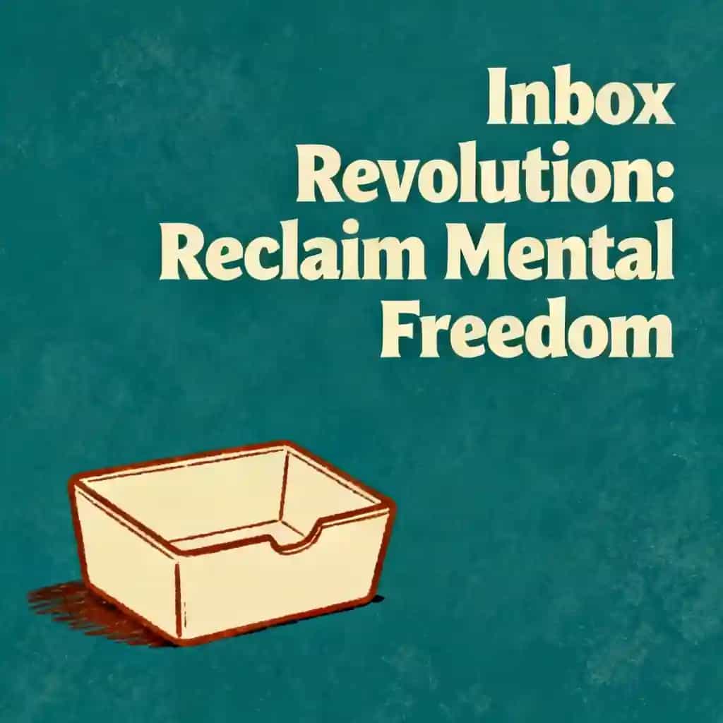 Copertina del libro The Inbox Revolution: Reclaim Your Mental Freedom