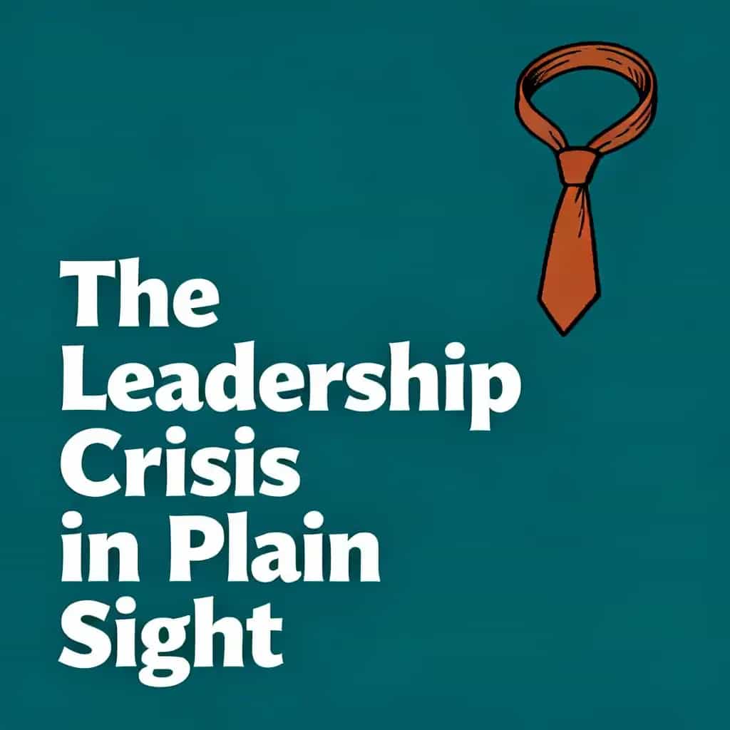 Portada del libro The Leadership Crisis Hidden in Plain Sight