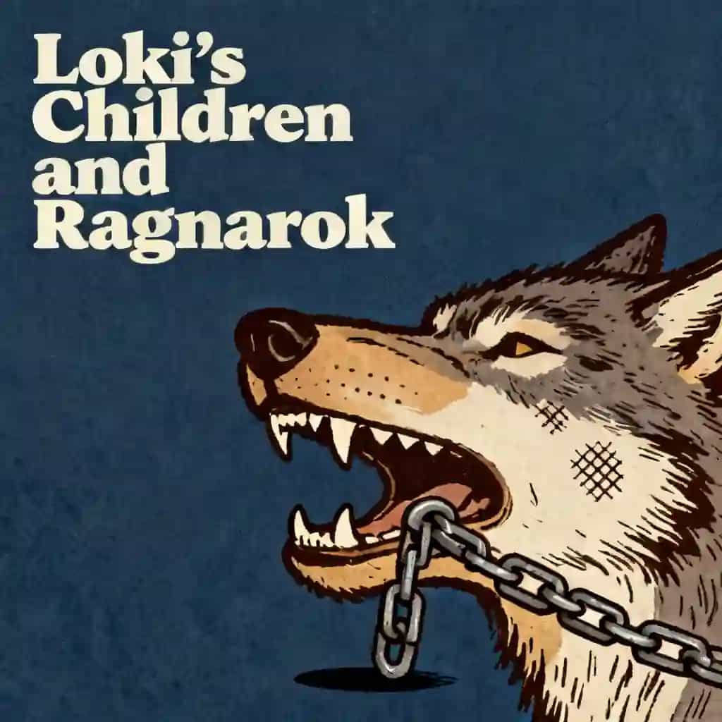 Capa do livro Loki’s Children and the End of Days
