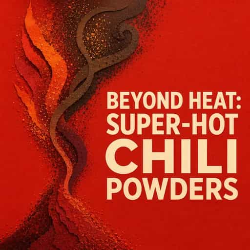Buchcover von Super-Hot Chili Powders: Flavor Beyond the Burn