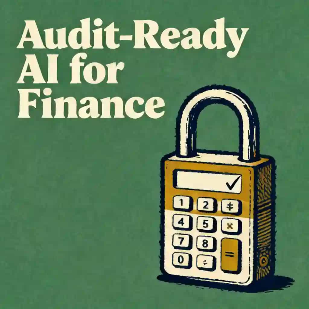 Audit-Safe AI in Finance book cover