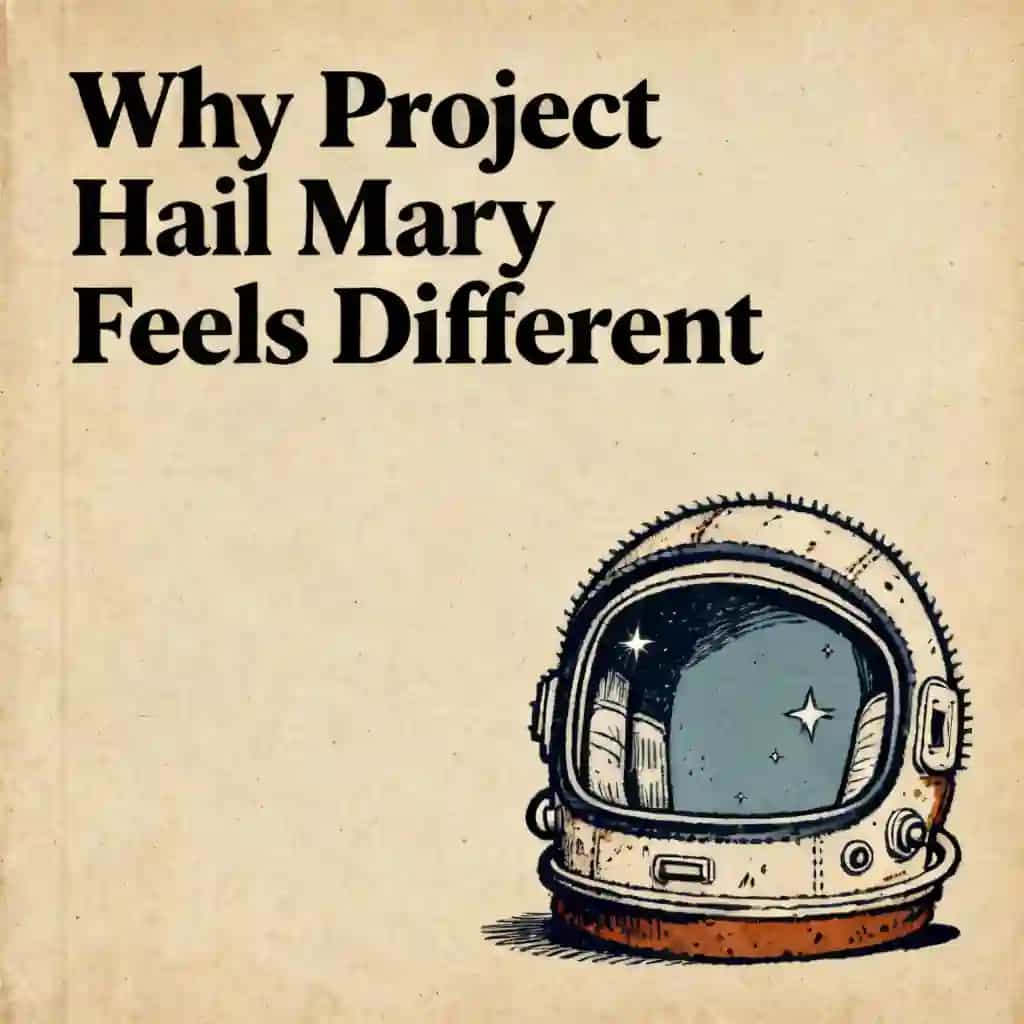 Project Hail Mary: Why This Space Epic Feels Different 书籍封面