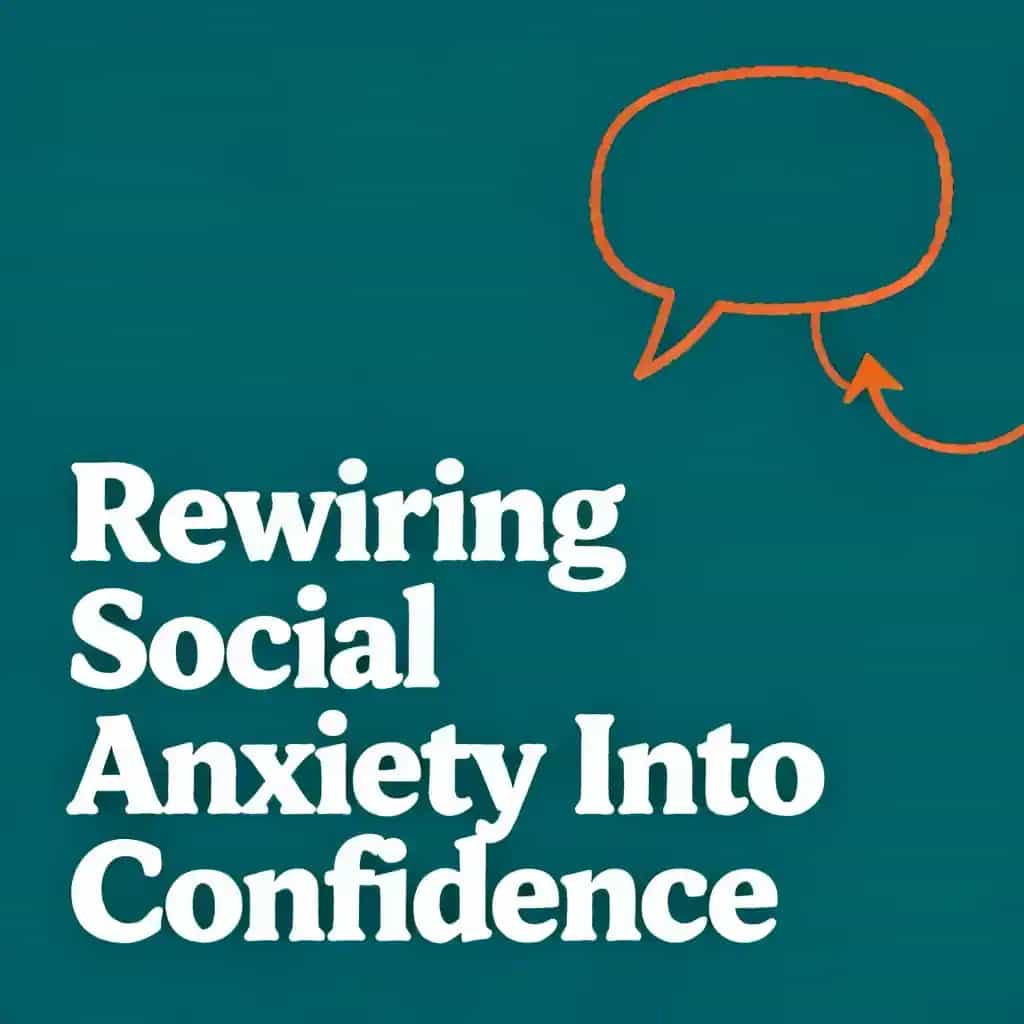 Capa do livro Rewiring Social Anxiety into Confidence