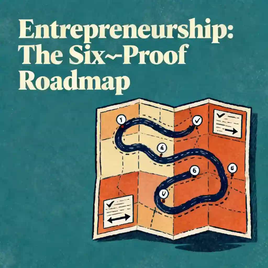 Entrepreneurship and the Six-Proof Roadmap の書籍表紙