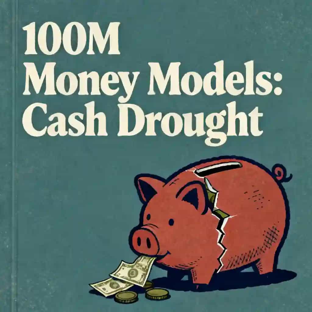 Buchcover von $100M Money Models: Why your business is out of cash
