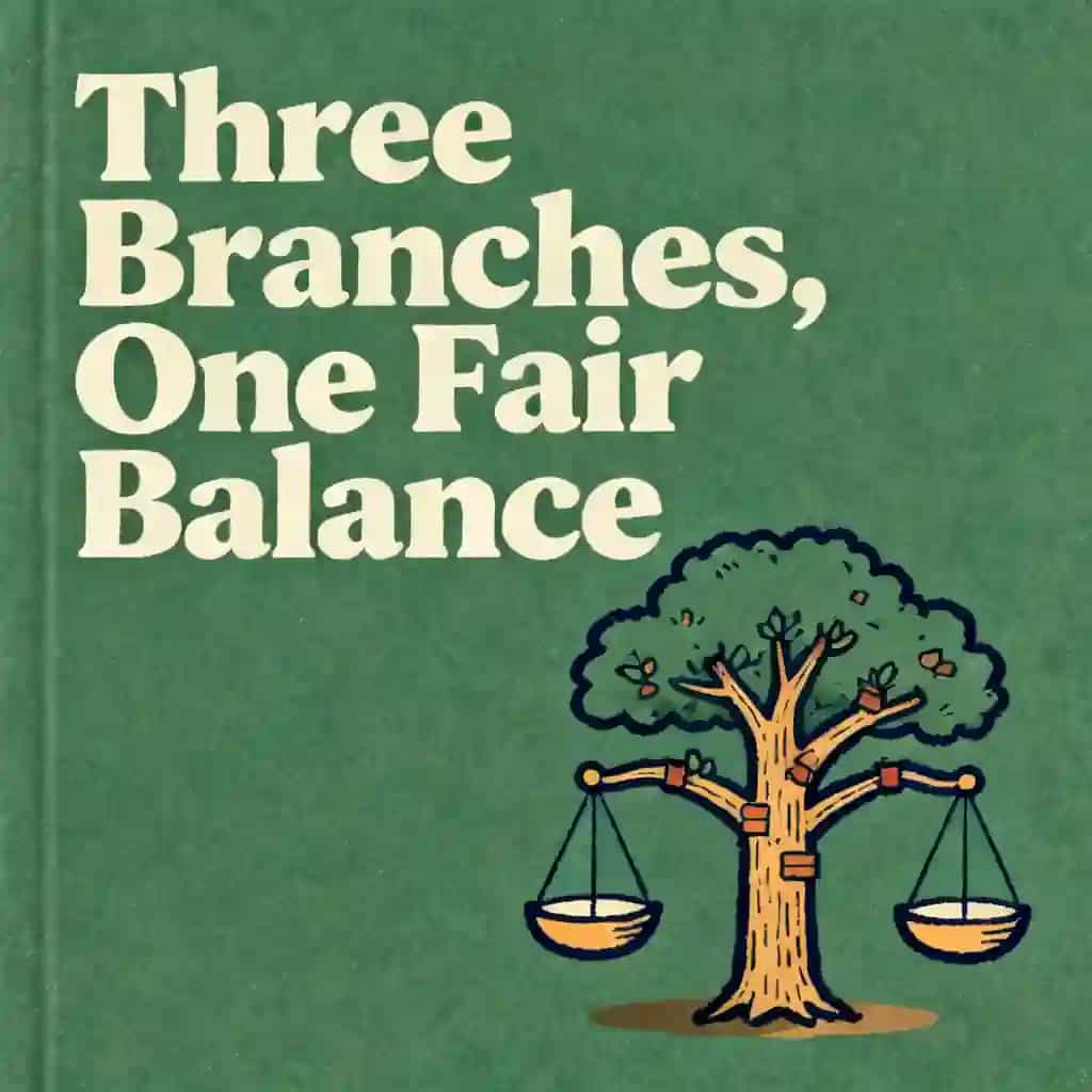 How the Three Branches of Government Keep Things Fair 책 표지