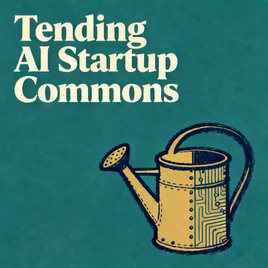 Copertina del libro Community Gardening for AI Startups