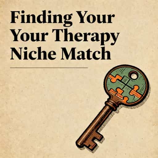 Capa do livro Therapy Search: Finding Your Niche Match