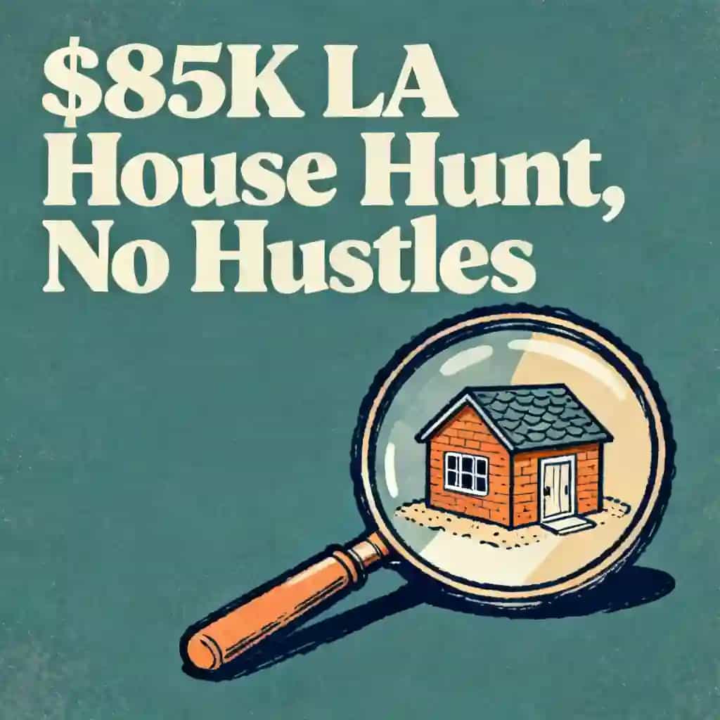 The $85K LA House Hunt: No Side Hustles Required 책 표지