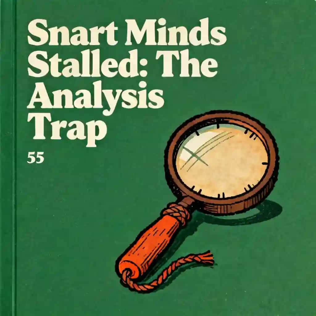 Buchcover von When Smart People Get Stuck: The Analysis Trap