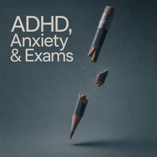 Portada del libro ADHD, Anxiety, and the Exam Barrier