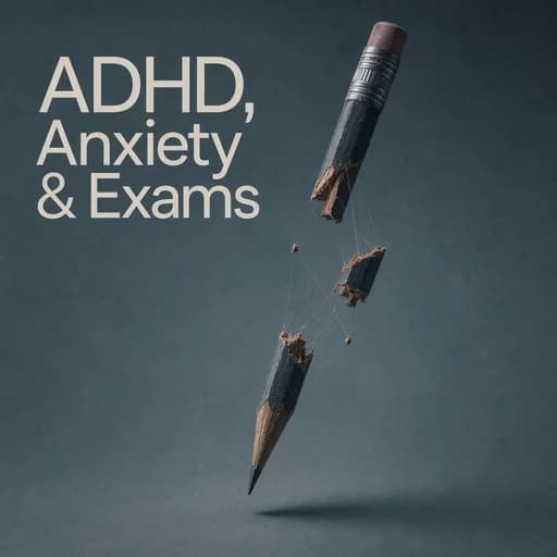 ADHD, Anxiety, and the Exam Barrier: Overcoming Academic Stress