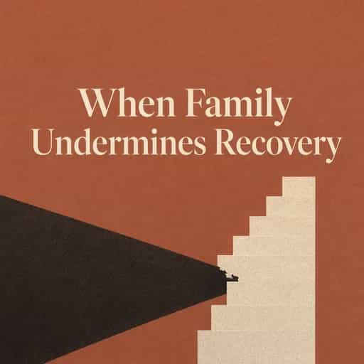Copertina del libro Family Sabotage During Recovery