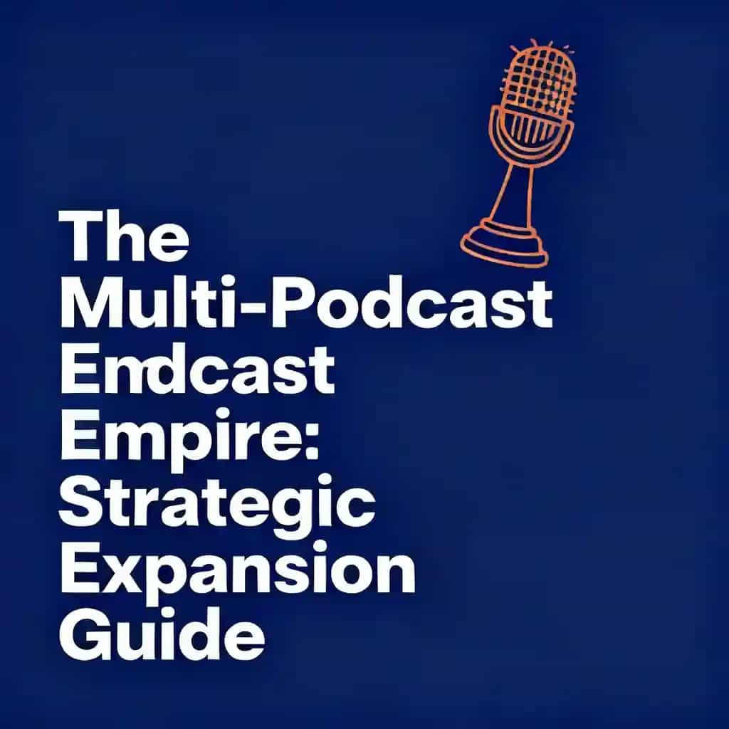 Обложка книги The Multi-Podcast Empire: Strategic Expansion Guide