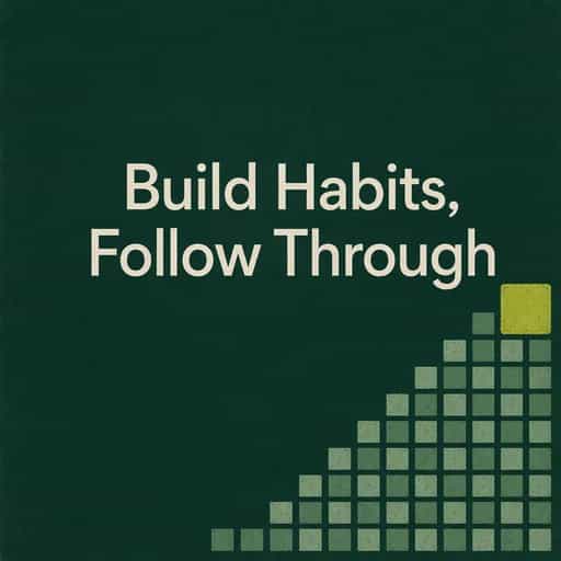 Copertina del libro Building Habits: The Science of Follow-Through