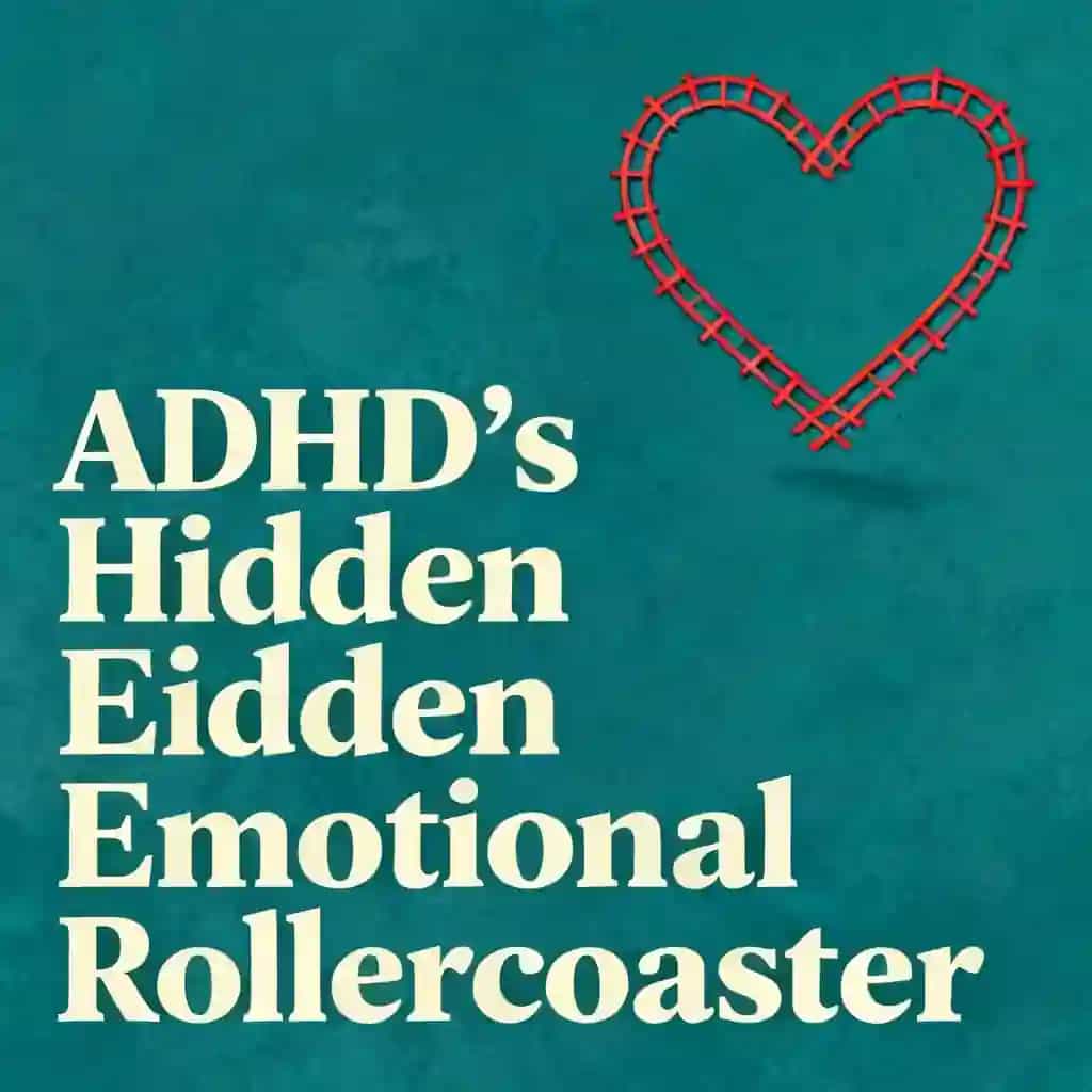 Buchcover von ADHD's Hidden Emotional Rollercoaster