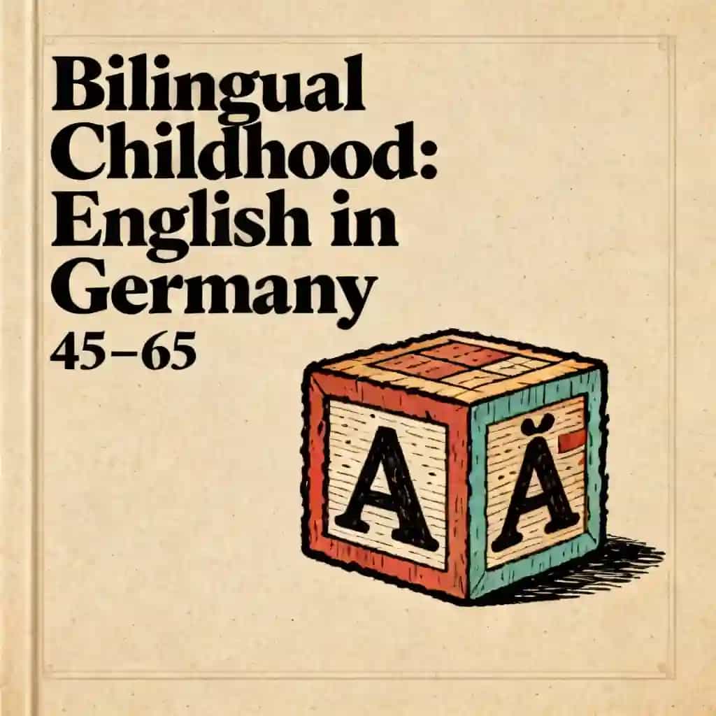 Raising Bilingual Kids: English in a German World の書籍表紙
